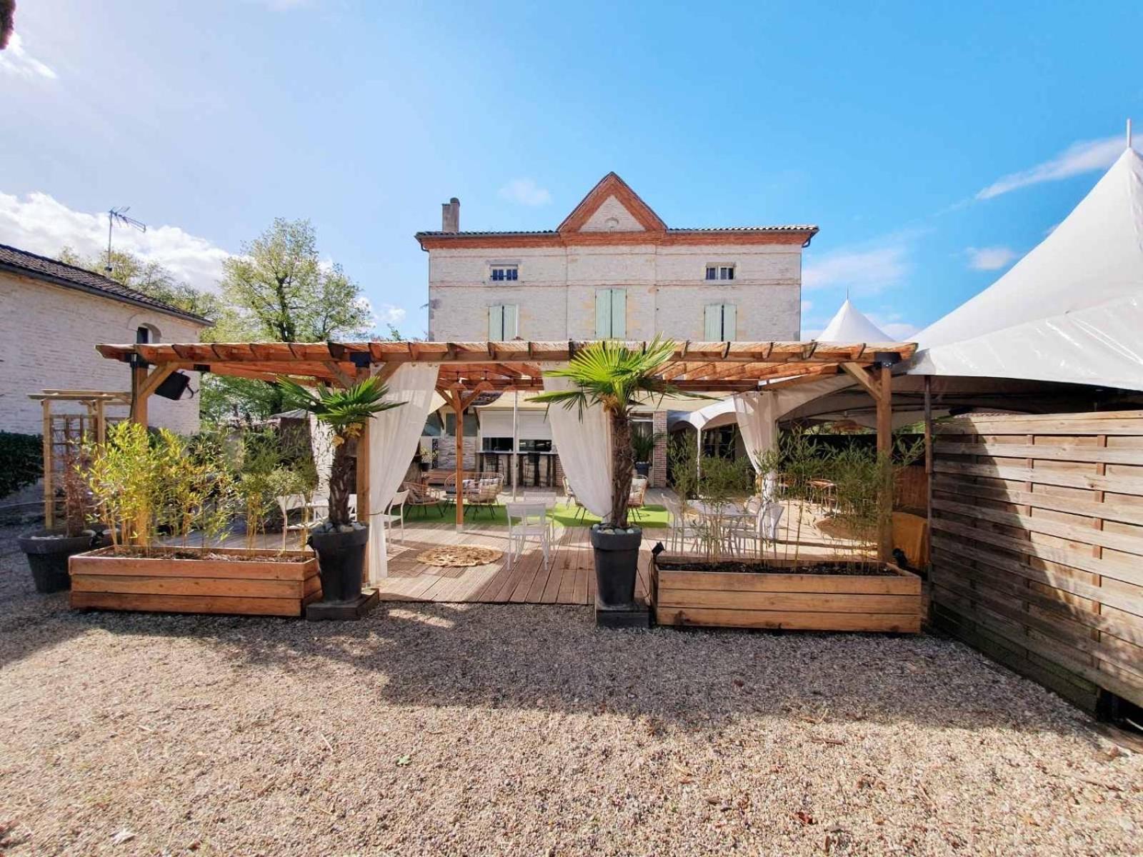 Le Baraillot, Chambres Et Repas D'Hotes, Soiree Etape Aiguillon Zewnętrze zdjęcie